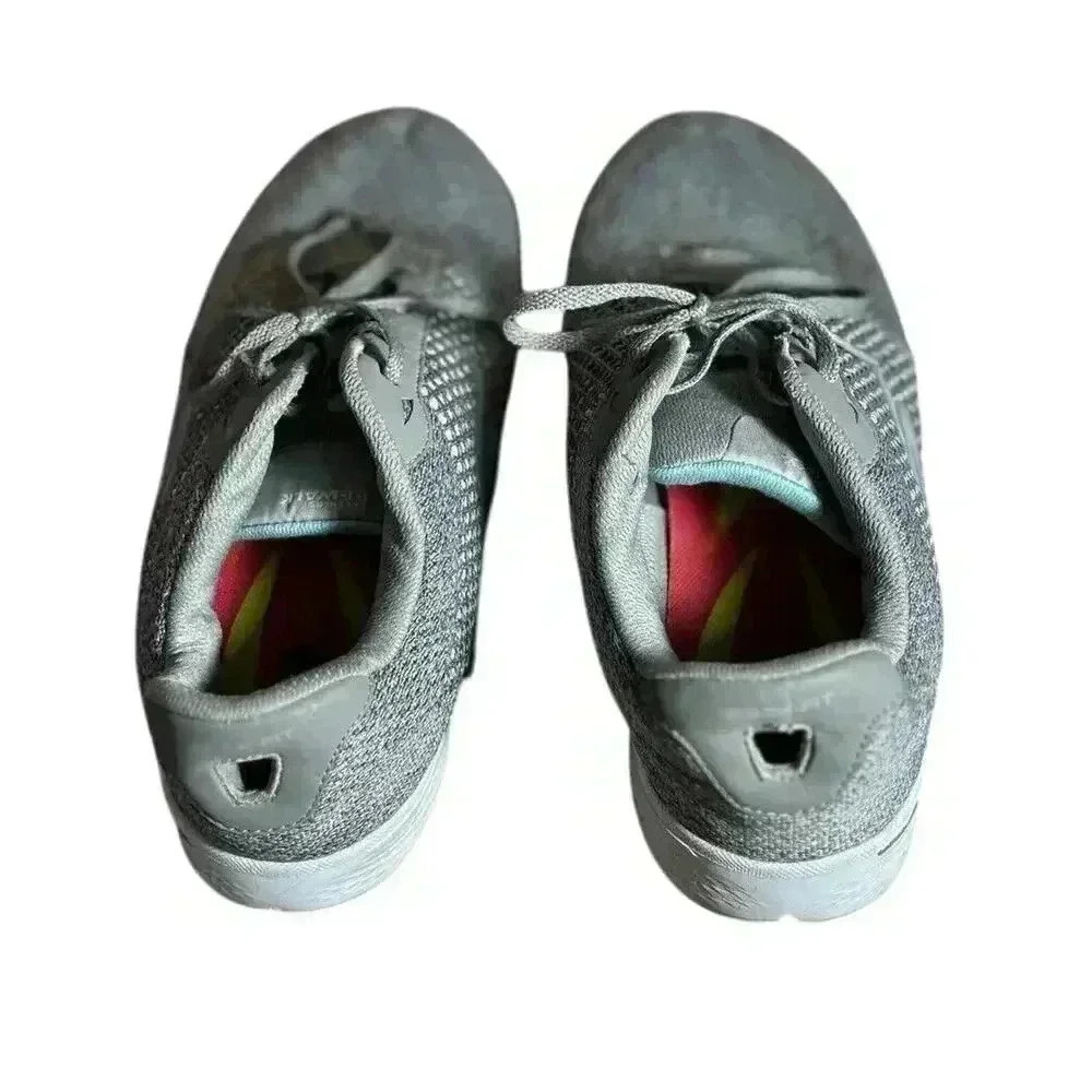 Skechers 9.5 Gray Quick Fit Go Walk 4 Gen Size 5 Sneakers Shoe - Picture 6 of 15